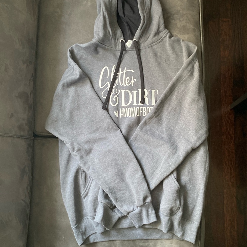 Grey Mom Hoodie